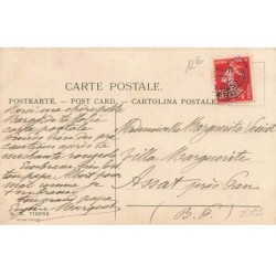 n°25095 - Flatscher - MM Vienne n°299 - Enfant assis sur une marguerite jouant du violon pour une abeille