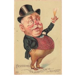 n°25098 - Carte Gaufrée -...