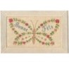 n°11902 - Carte Brodée - Bonne Fête - Papillon