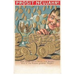 n°25124 - Carte Gaufrée -...