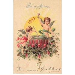 n°25125 - Carte Gaufrée -...