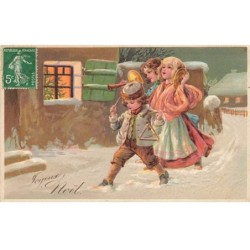 n°25126 - Carte Gaufrée -...