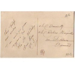 n°11902 - Carte Brodée - Bonne Fête - Papillon