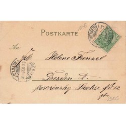 n°25135 - Fantaisie - Der Romet - Fée, sylphide chevauchant une comète
