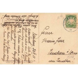 n°25148 - Fantaisie - Flatscher - Couple d'enfants dansant au milieu d'un pré