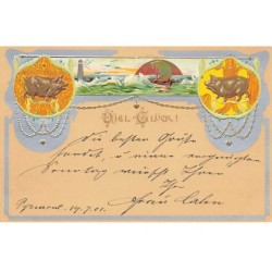 n°25149 - Carte Gaufrée -...