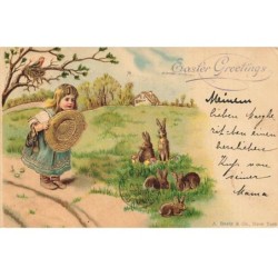 n°25182 - Carte Gaufrée -...