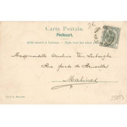 n°25193 - Jouet - Fillette tenant une poupée et un bouquet de fleurs - Paillettes