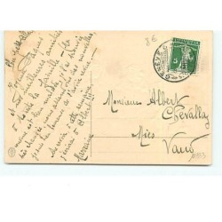 n°11933 - Carte Gaufrée - Heureuses Pâques - Enfants ramassant des oeufs