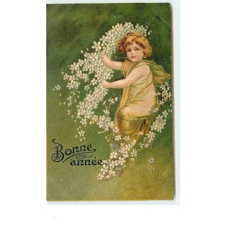 n°11936 - Bonne Année - Clapsaddle - Enfant