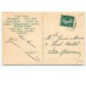 n°11938 - Carte Gaufrée - Heureuse Année - Garçon tombant en ramassant des pièces d'or