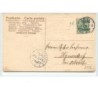 n°2526 - Carte Gaufrée - Fröhliche Weihnachten - Fillette à coté d'une diligence