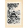 n°25352 - Brodée - Carte Tissée Soie - Scott Georges - Tambour militaire écrivant une lettre