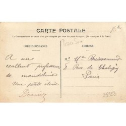 n°25353 - Brodée -  Carte Tissée Soie - Rochetaillée - Le Barrage
