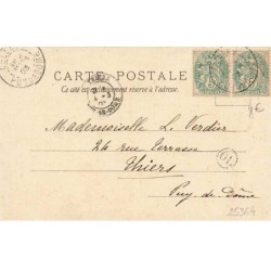 n°25364 - Fantaisie - Jeunes femmes sur des chaises au bord de la mer
