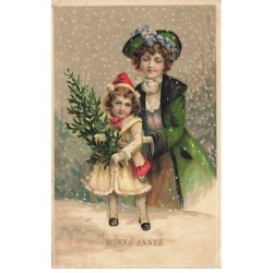 n°25368 - Carte Gaufrée -...