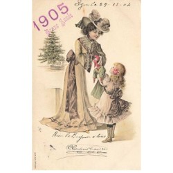 n°25370 - Carte Gaufrée -...