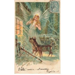 n°25371 - Carte Gaufrée -...
