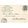 n°25372 - Carte Gaufrée - Nouvel An - Art Nouveau - Viel Glück 1903 - Cygne