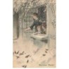 n°25376 - MM Vienne n°330 - Heureuse Année - Enfants à une fenêtre touchant la neige
