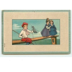 n°11947 - Carte Gaufrée -...