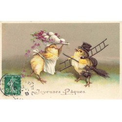 n°25387 - Carte Gaufrée -...