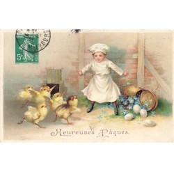 n°25389 - Carte Gaufrée -...