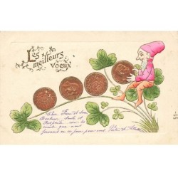 n°25395 - Carte Gaufrée -...