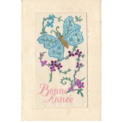 n°25401 - Carte Brodée -...