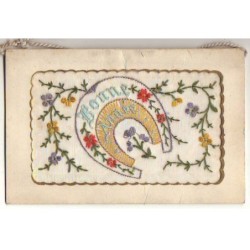 n°25404 - Carte Brodée -...