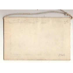 n°25404 - Carte Brodée - Fantaisie - Bonne Année - Fer à cheval et fleurs