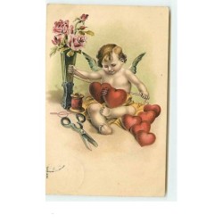 n°11950 - Carte Gaufrée -...