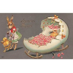 n°25415 - Carte Gaufrée -...