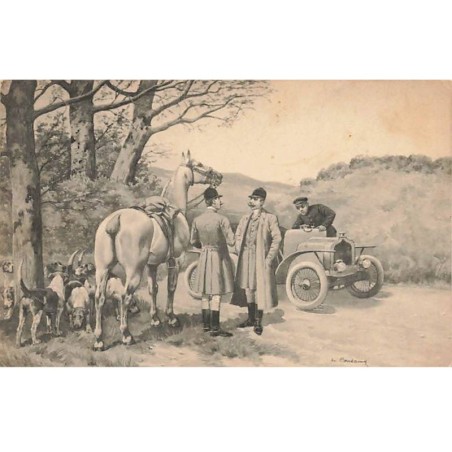 n°25442  - MM Vienne 536 - Chasse - Automobile - Chiens