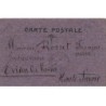 n°25444 - Carte Peinte à la Main - Voilier - Postée de Saint Nazaire