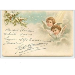 n°2545 - Têtes d'anges dans...