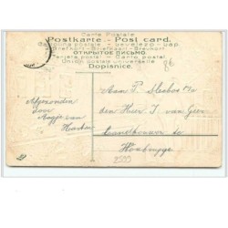 n°2599 - Carte Gaufrée - Départ d'un train