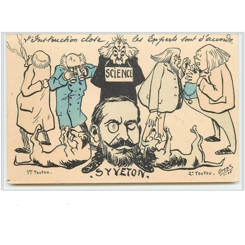 n°2601 - Orens - L'Instruction close - Les experts sont d'accords - Affaire Syveton