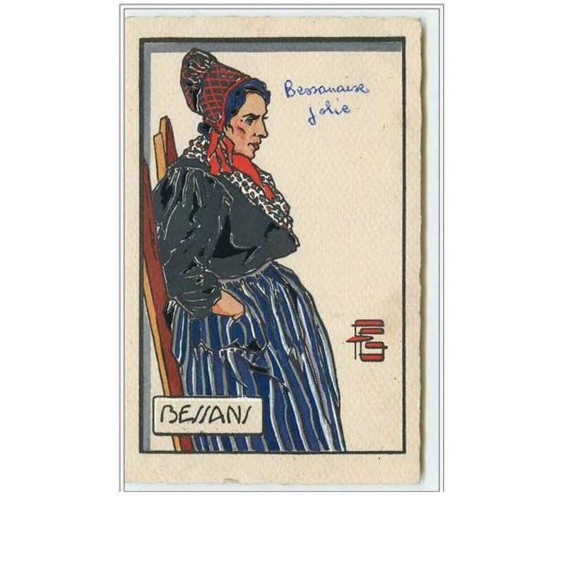 n°2602 - Géo Fourrier - Paysanne de la Vallée de Bessans