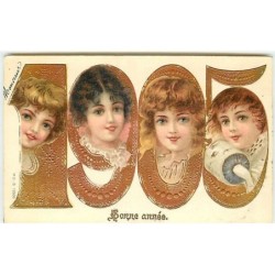 n°11968 - Carte Gaufrée -...