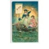 n°2664 - Herzlichen Glückwunsch zum Neuen Jahre - Femmes dans une barque