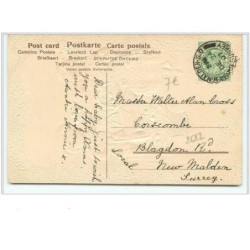 n°2682 - Carte Gaufrée - Good Wishes - Enfants avec des corbeilles de fleurs