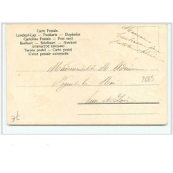 n°2685 - Carte Gaufrée - Bonne Amitié - Enfants lapin et oeufs