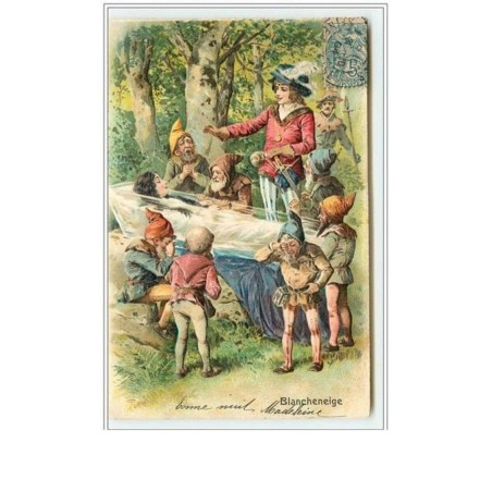 n°2693 - Carte Gaufrée - Blancheneige