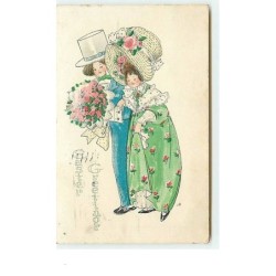 n°271 - Carte Gaufrée -...