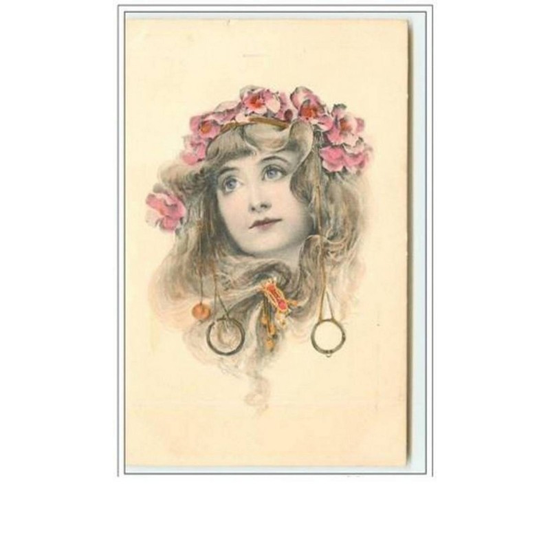 n°2726 - MM Vienne - Fillette avec une coiffure Art Nouveau