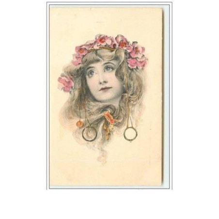 n°2726 - MM Vienne - Fillette avec une coiffure Art Nouveau