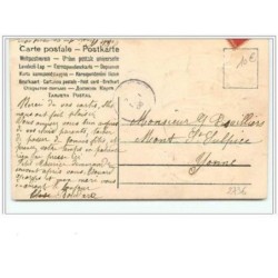 n°2736 - Carte Gaufrée - Clapsaddle - Bonne Année - Angelot avec des coeurs