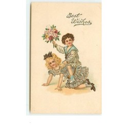n°275 - Carte Gaufrée -...