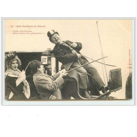 n°2763 - Bergeret - Nos Cochers de Fiacre n°8